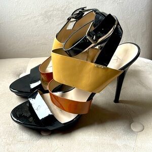 Michael Kors ankle-strap patent Sandals